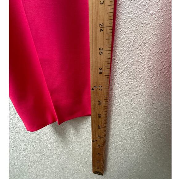 Alexander McQueen Coral Pink Pleated Trousers Women size 10 - Picture 14 of 14